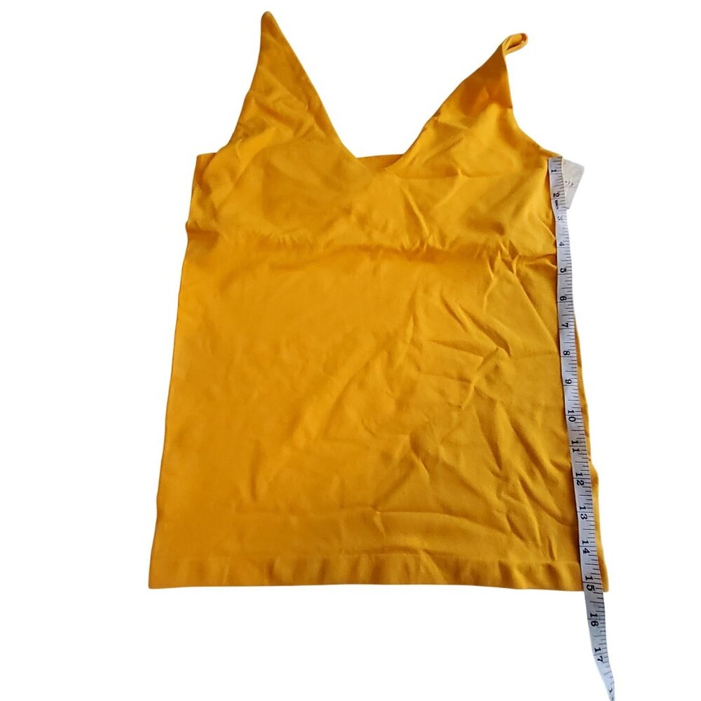Free People Intimately Womens Yellow V-Neck Seamless Tank Top  Size  L-XL - Picture 3 of 9